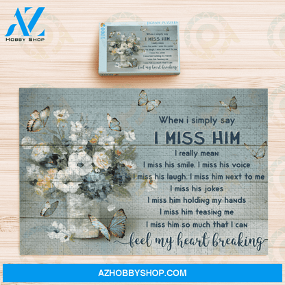 Butterfly - Canvas I Miss Him 11-P