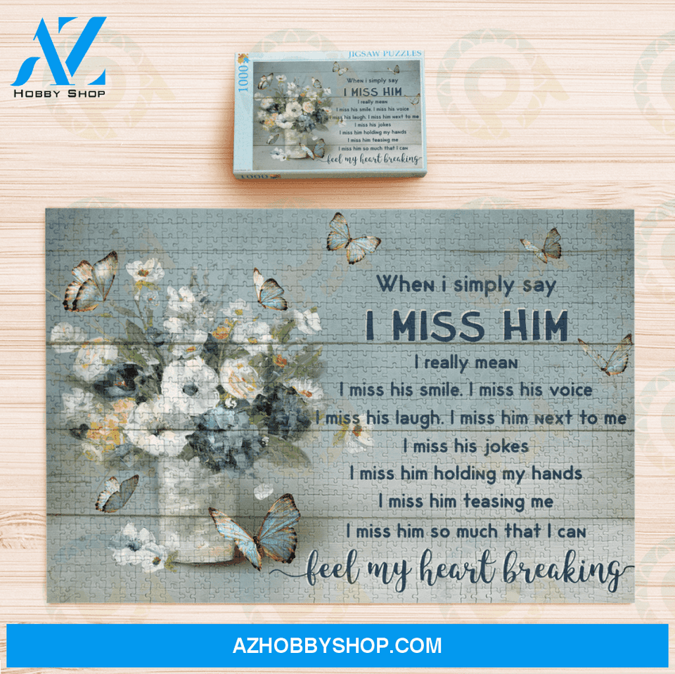 Butterfly - Canvas I Miss Him 11-P