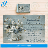 Butterfly - Canvas I Miss Him 11-P