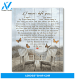 Butterfly - Canvas - I Never Left You Vertical Canvas Framed Canvas