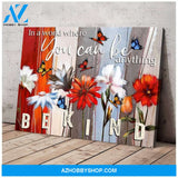 Butterfly Canvas In A Word Where You Can Be Anything Be Kind