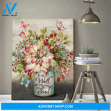 Butterfly Canvas It is well with my soul Wall Art Decor
