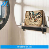 Butterfly Canvas It is well with my soul Wall Art Decor