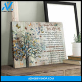 Butterfly Canvas The moment that you left me Wall Art Decor