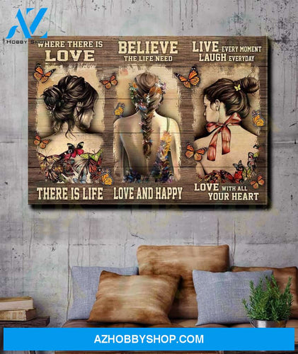 Butterfly - Canvas Vintage 11-T
