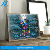 Butterfly Canvas Wall Art Decor | I’M There Inside Your Heart | Moosfy Wrap Canvas Ready To Hang