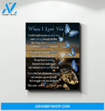 Butterfly Canvas When I Lost You I Wish I Could See You