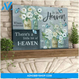 Butterfly Canvas When Someone We Love Is In Heaven | Moosfy Wrap Canvas Ready To Hang