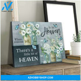 Butterfly Canvas When Someone We Love Is In Heaven | Moosfy Wrap Canvas Ready To Hang