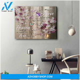 Butterfly Canvas When You Believe Wall Art Decor, Canvas Wall Art