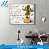 Butterfly Canvas You Say Wall Art Decor, Canvas Wall Art