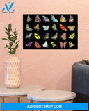 Butterfly Diversity Wall Art Canvas Prints, Wall Decor Visual Art