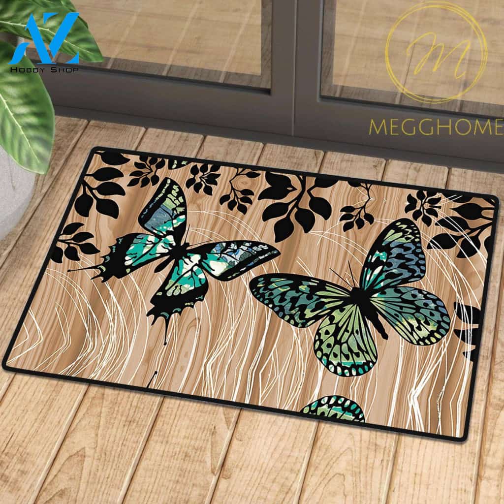 Butterfly Doormat 17 | Welcome Mat | House Warming Gift