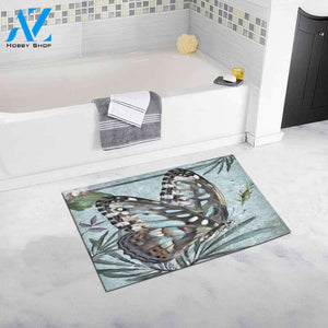 Butterfly Doormat Welcome Mat Housewarming Gift Home Decor Funny Doormat Gift For Butterfly Lovers Gift For Friend Birthday Gift