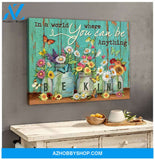 Butterfly Farmhouse A World Where You Can Be Anything Canvas Wall Art Decor