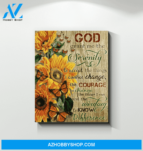 Butterfly God Grand Me The Serenity Special Custom Design Canvas
