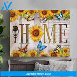 Butterfly Home Wall Art Canvas Prints