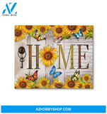 Butterfly Home Wall Art Canvas Prints