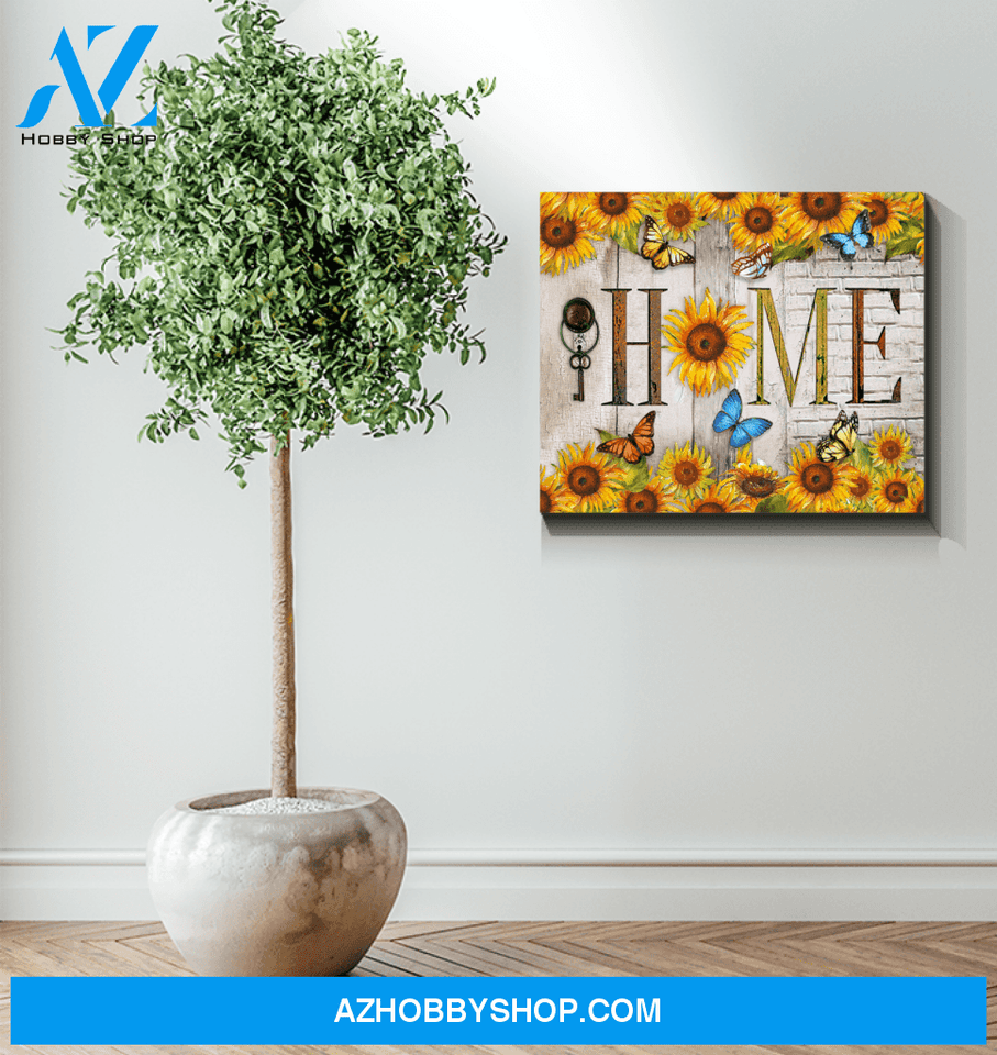 Butterfly Home Wall Art Canvas Prints