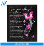 Butterfly I Am Your Angel Special Custom Design Canvas Gift For Family