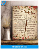 Butterfly I Choose You Wall Art Canvas Prints