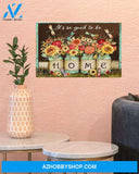 Butterfly It's So Good To Be Home Horizontal Canvas Wall Art