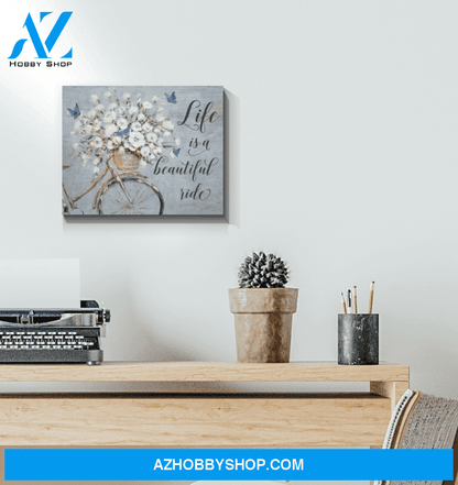 Butterfly Life Is A Beautiful Ride Special Custom Design Canvas Gift