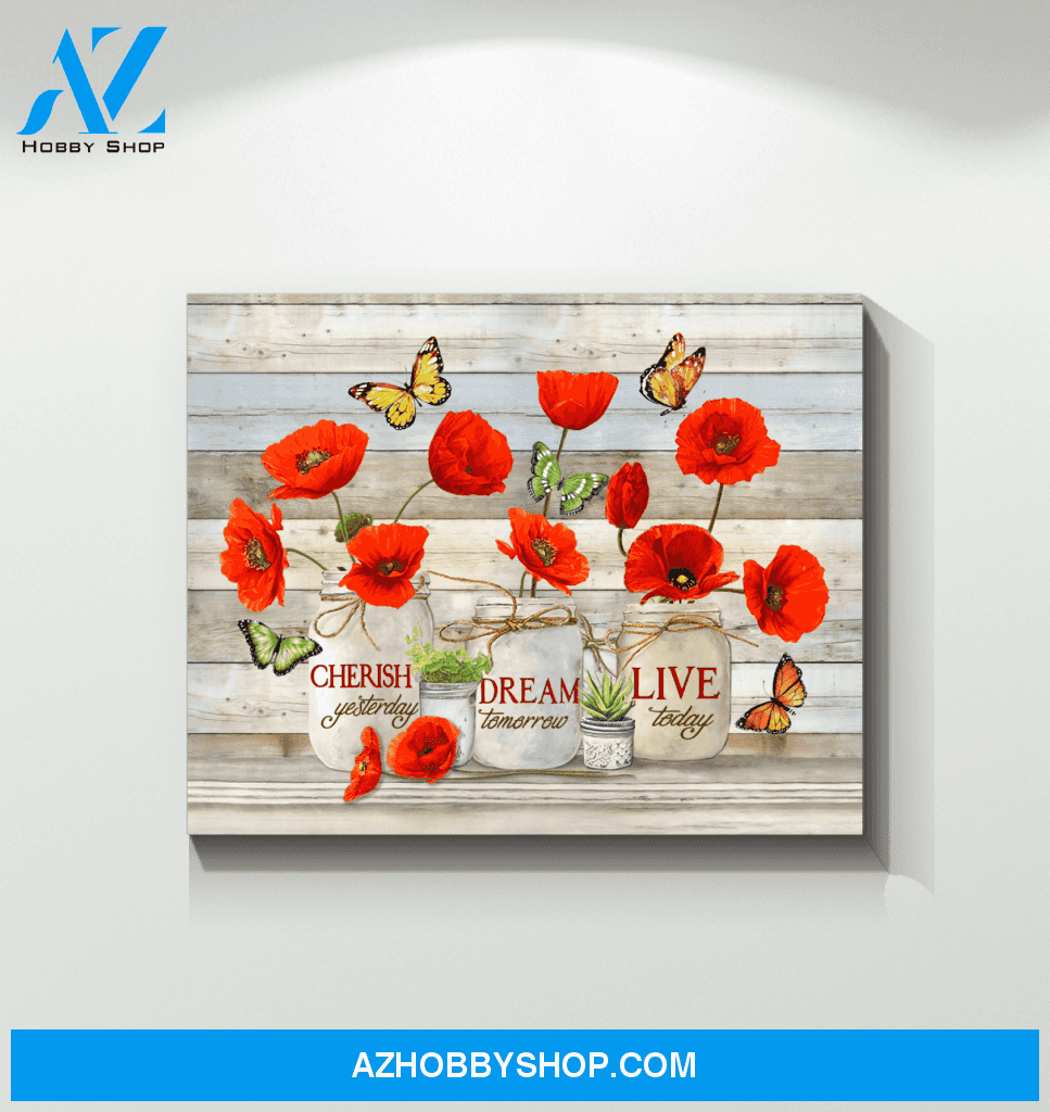 Butterfly Live Today Wall Art Canvas Prints