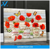 Butterfly Live Today Wall Art Canvas Prints