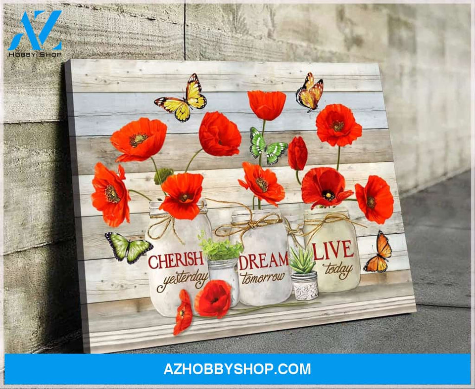 Butterfly Live Today Wall Art Canvas Prints