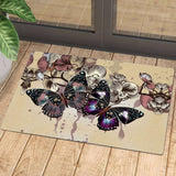 Butterfly Love Doormat | Colorful | Size 8x27'' 24x36''