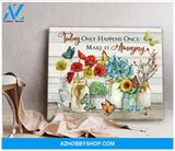 Butterfly Make It Amazing Wall Art Canvas Prints