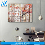 Butterfly Memorial Canvas Remembering you Wall Art Decor