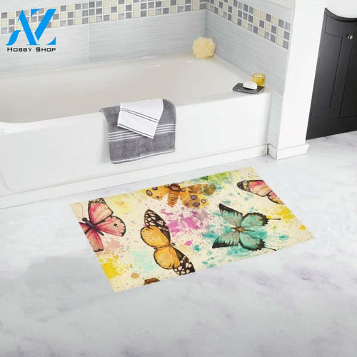 Butterfly Multicolor Doormat Welcome Mat Housewarming Gift Home Decor Funny Doormat Gift For Butterfly Lovers Gift For Friend