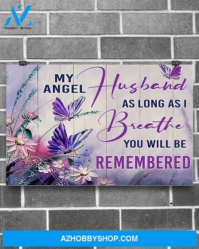 Butterfly My Angel Canvas Prints, Wall Decor Visual Art