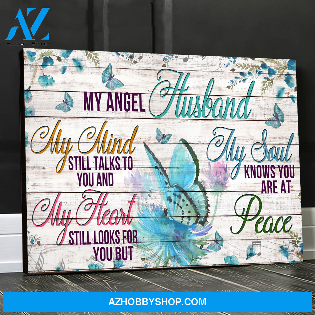 Eviral Store Butterfly My Mind Canvas Poster 2210