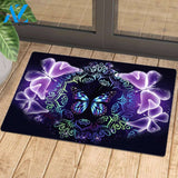 Butterfly Psychedelic Doormat | Colorful | Size 8x27&#39;&#39; 24x36&#39;&#39;