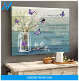 Butterfly (Purple) When You Believe Wall Art Canvas Prints