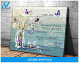 Butterfly (Purple) When You Believe Wall Art Canvas Prints