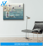 Butterfly (Purple) When You Believe Wall Art Canvas Prints