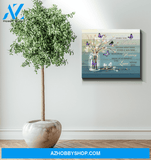 Butterfly (Purple) When You Believe Wall Art Canvas Prints