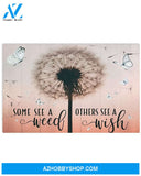 Butterfly See A Wish Art Canvas, Wall Decor Visual Art