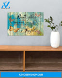 Butterfly The Heaven Sent Kisses Of An Angel Canvas Wall Art, Wall Decor Visual Art