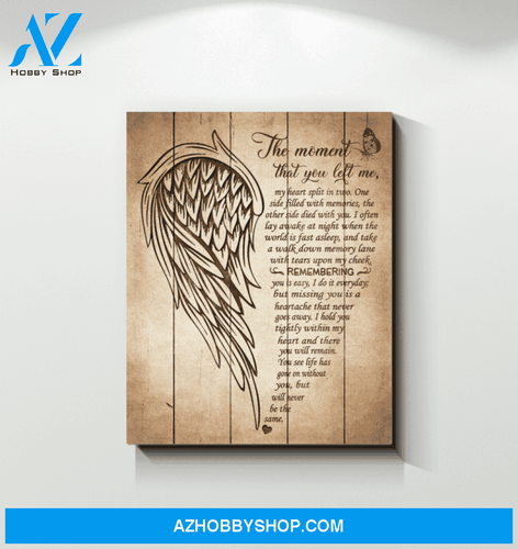 Butterfly - The Moment That You Left Me Special Canvas