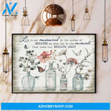 Butterfly The Moments That Take Our Breath Away Canvas And Poster, Wall Decor Visual Art