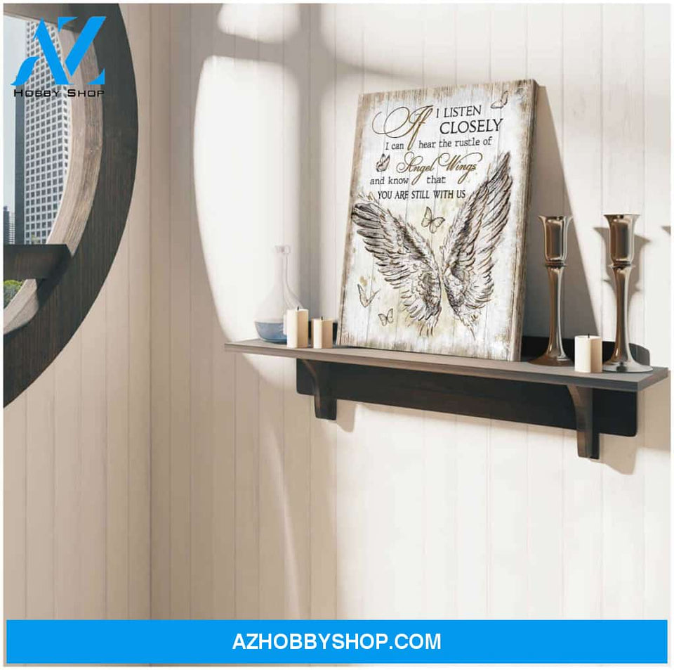 Butterfly The Rustle of Angel Wings Canvas Wall Art, Wall Decor Visual Art