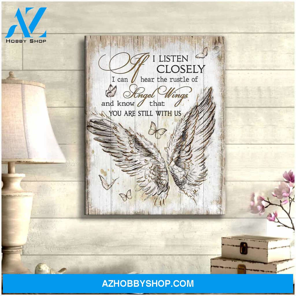 Butterfly The Rustle of Angel Wings Canvas Wall Art, Wall Decor Visual Art