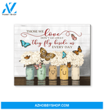 Butterfly Those We Love Canvas Wall Art, Wall Decor Visual Art