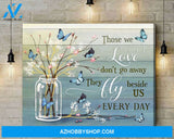 Butterfly Those We Love Canvas Wall Art, Wall Decor Visual Art