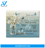 Butterfly Those We Love Canvas Wall Art, Wall Decor Visual Art